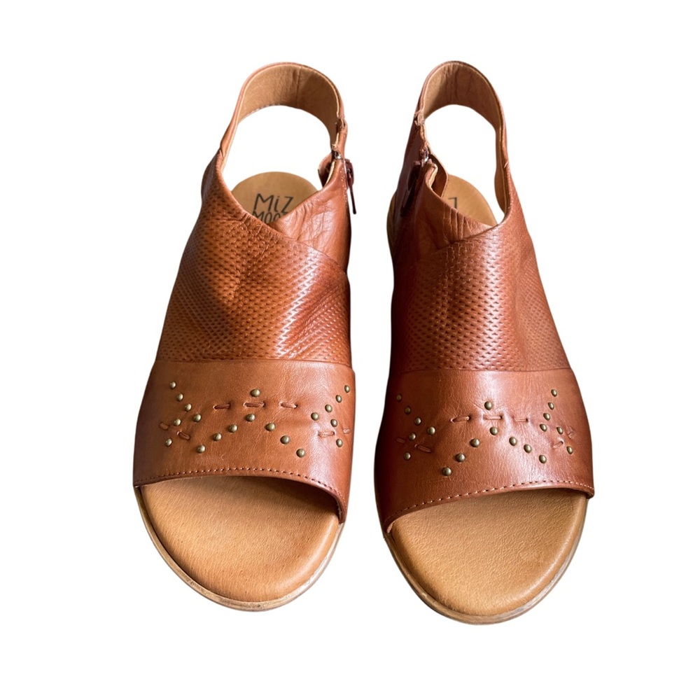 Miz Mooz Brown Leather Sandals